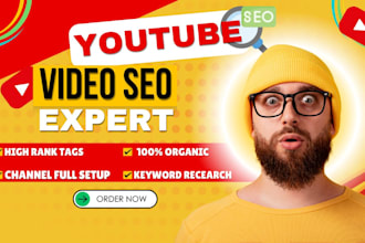 do your youtube SEO expert optimize titles tags descriptions
