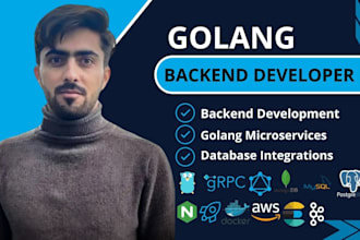 create or fix backend, rest apis or microservices in golang