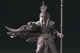 make high quality action figures,zbrush,stl files digital sculpting,dnd tabletop