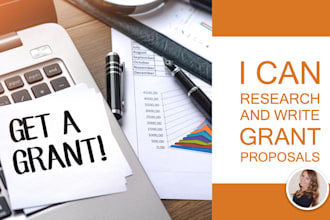 research and write grant proposals