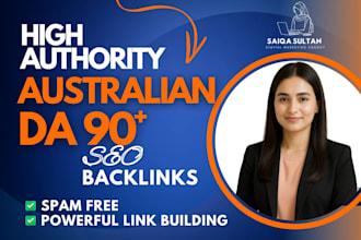 do high authority link building via white hat dofollow australian SEO backlinks