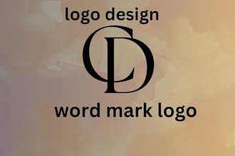 design a letter, wordmark, dj ,and logo design