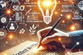 craft PPT designs, blog, articles, content writing, reviews, reports
