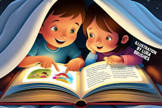 do christian children story book illustration bible illustration, picture book