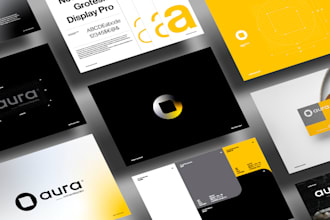 design a logo and the visual identity of your brand