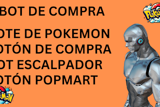 hacer bot de compra automática, bot de pago automático, bot de pokemon