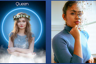 do exceptional professional image manipulation , retouching