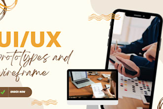 design responsive web and app UI UX design