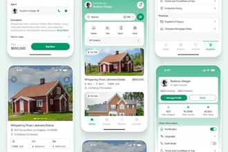 develop a real estate app, airbnb app, shortlet apartment  app, rental app