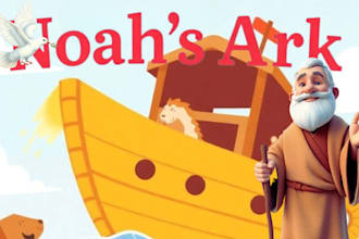do children story book illustration bible theme kid illustration bible storybook