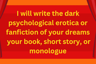 write fiction horror romance thriller and adventure stories