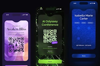 develop interactive filter ar, product visualization app, qr code ar app