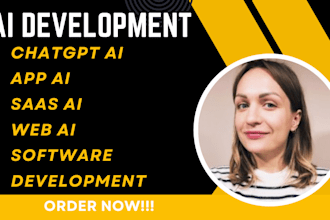 develop chatgpt ai app, ai saas, ai web application, llm ai software developer