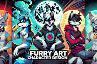 illustrate furry fursona nsfw furry graphic novel furry book page