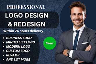 do logo design and redesign, revamp, modify, minimalist for your business