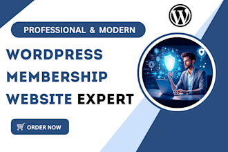 create a membership website or subscription website, lms, elearning on wordpress