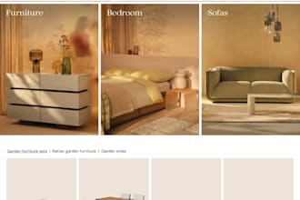build profitable furniture ecommerce website upholstery website furniture store