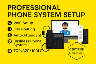 setup voip ivr tcr a2p registration zoom ringcentral nextiva 3cx aircall vonage