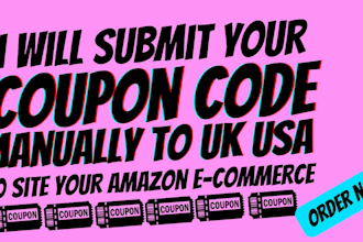 manually submit coupon code and deal upto top 150 coupon submission usa uk site