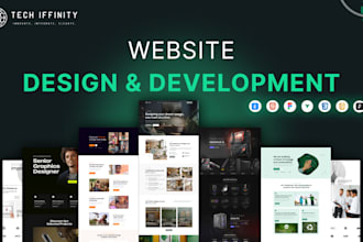 build or rebuild website, website development as full stack web developer