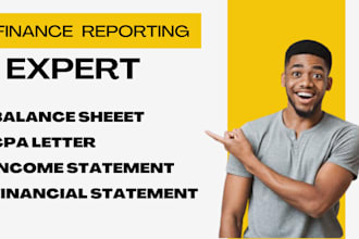 do a US CPA profit and loss, financial statement, CPA letter