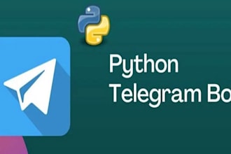 build ai telegram chatbot, python script bot, web scraping ocr bot, selenium bot