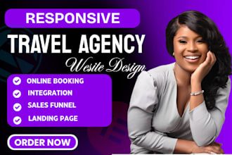 build wordpress website, travel agency website, hotel booking affiliate website