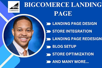 do bigcommerce store landing page design bigcommerce store landing page redesign