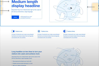 design and develop responsive static website