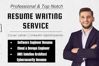 write ats devops resume cloud cybersecurity AWS azure architect resume writing