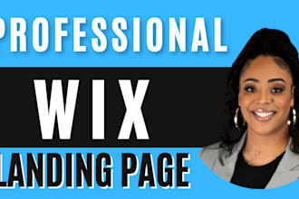 design or redesign wix website wix studio wix landing page wix online store