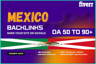 do mexico high dofollow backlinks with mexican SEO link building