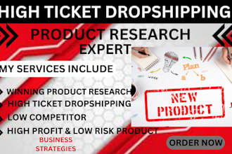 hunt profitable niche winning products for high ticket dropshipping store amazon
