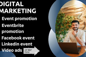 organic event promotion, ticket sales to generate rapid sales