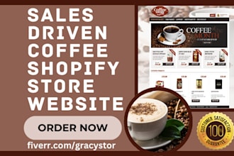 design coffee website coffee packaging coffee label design cafe shopify store
