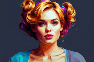 create a fantastic wpap pop art portrait from your photo