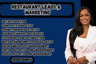usa restaurant leads generation, restaurant leads facebook ads google ads video