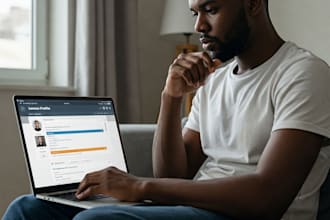 write professional ai prompts for linkedin content