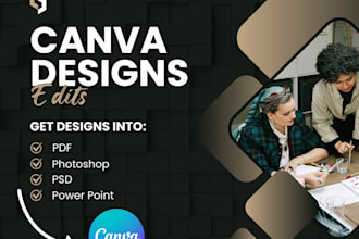 convert, redesign or recreate graphics in canva
