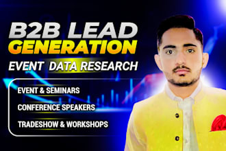 find b2b leads for events conferences and expos