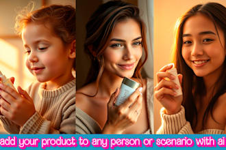 add your product to any model with ai