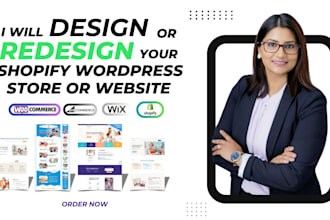design redesign woocommerce store webflow shopify store bigcommerce store