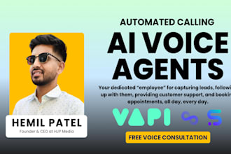 automate calls by custom ai voice agent for 24 hours support