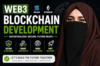 blockchain developer, solana, ethereum, web3, dapp