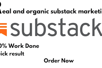 do viral promotion for your substack page link to real and active audience