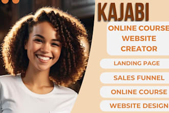 create engaging elearning courses, elearning and translate content on kajabi