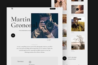 design modern and responsive UI UX for your web