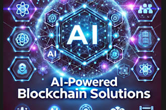 develop ai and blockchain app website chatbot for you