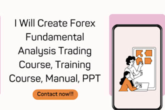 create forex fundamental analysis trading course, training course, manual, PPT