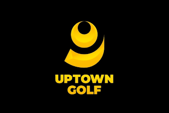 design a modern, creative golf tournament logo in 1 day